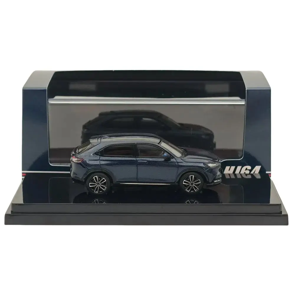 

1/64 Hobby Japan for VEZEL e: HEV Z Midnight Blue Beam Metallic HJ641071ABL Diecast Model Cars Miniature Limited Collection