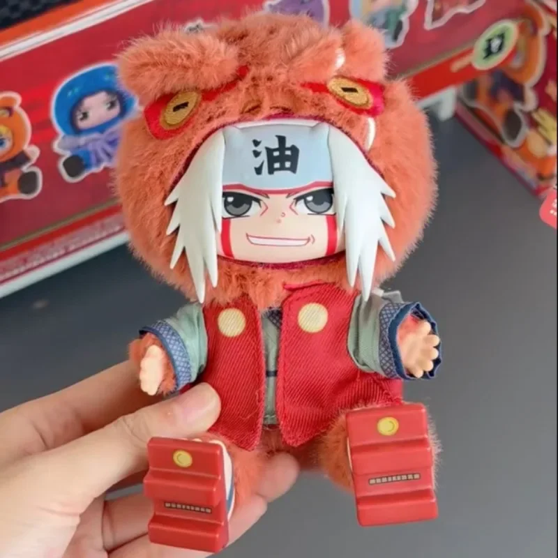 New Eaki Naruto Shippuden Have A Seat Gift For Kids Sakura Garra Plush Doll Keychain Collectible Action Figure Blind Box