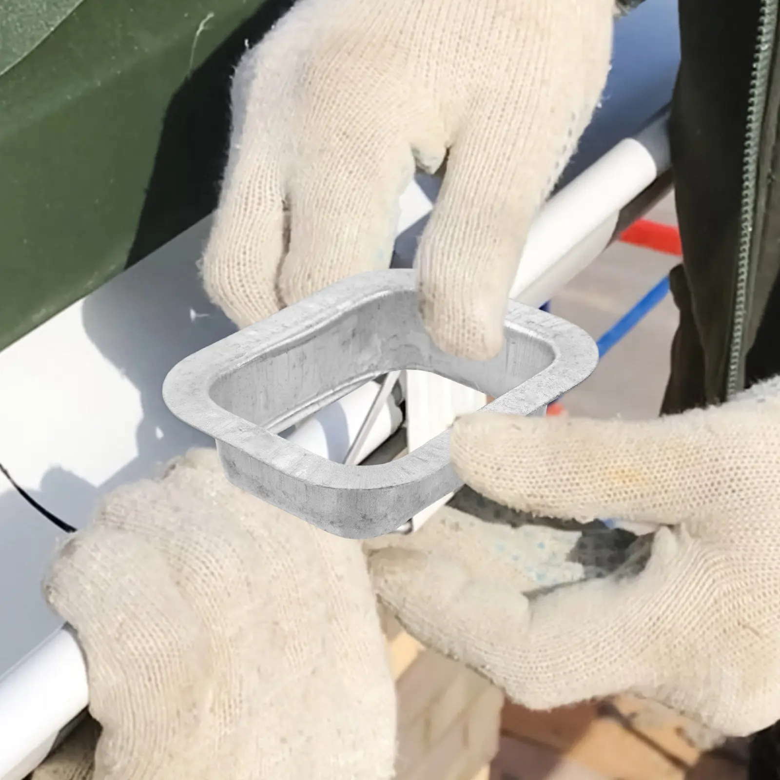 Aluminum Alloy Rain Gutter Replacement Outlet Wear Resistant Gutter Accessory Downspout Extension Outlet Part Replacement