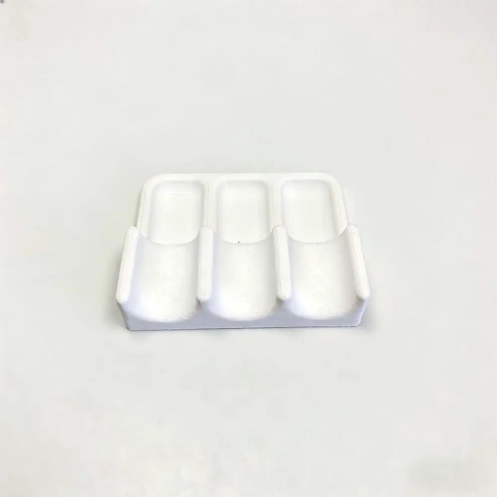 3D Printed Plastic Brush Holder Durable Lightweight Brush Storage Box Easy To Clean Portable 3D Printing Holder Acrylic Painting