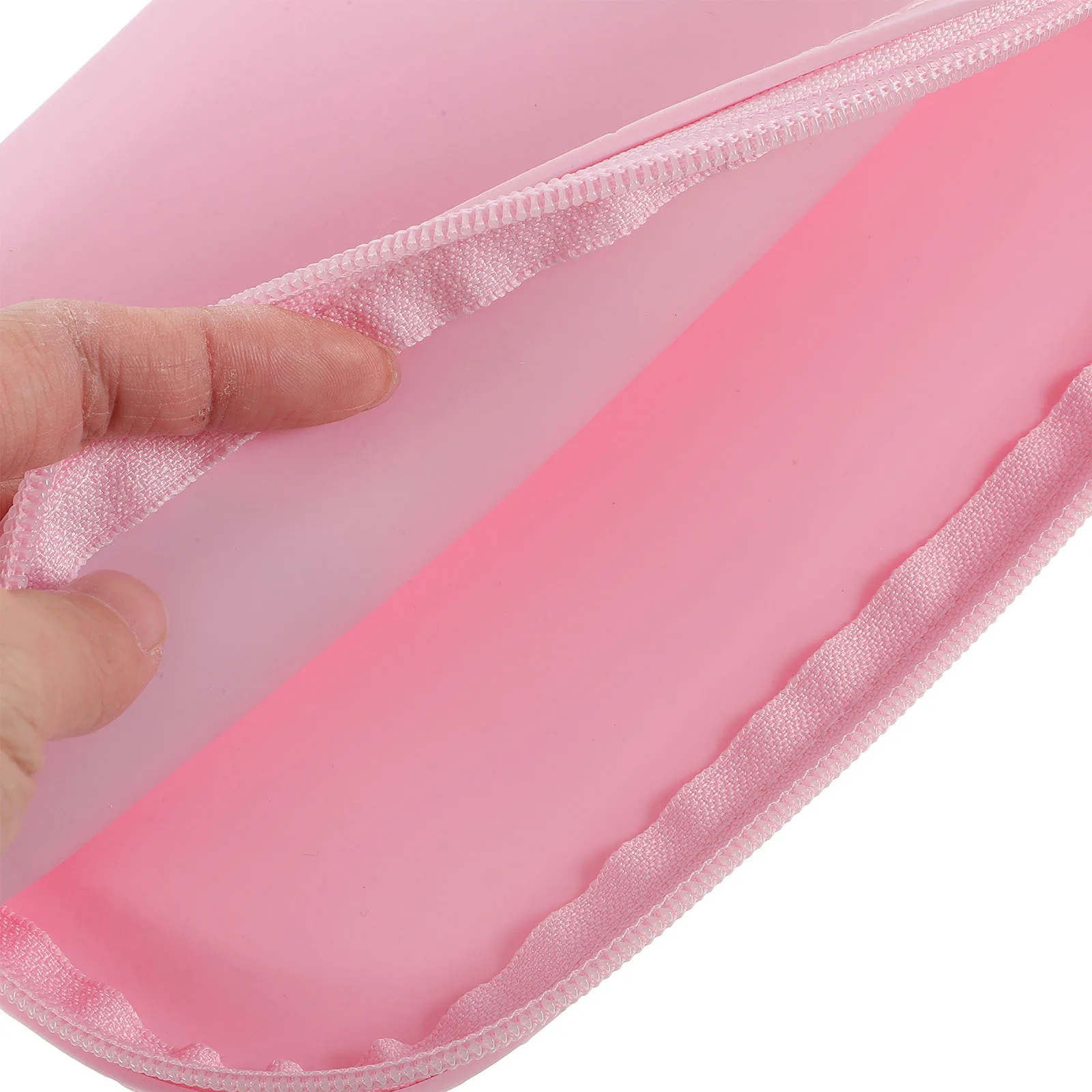 

Silicone Pencil Bag Large Capacity Portable Pencil Case Storage Organizer Pen Pouch for School Office Stationery Organizer