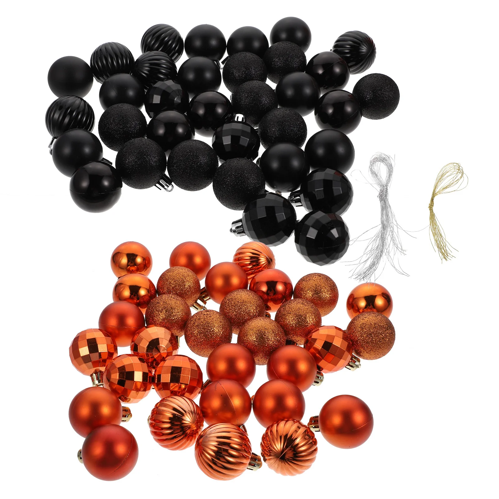 

68Pcs Christmas Balls Pendants Hanging Decor for Tree Festive Holiday Decoration Small Exquisite Party Supplies Ornament Set