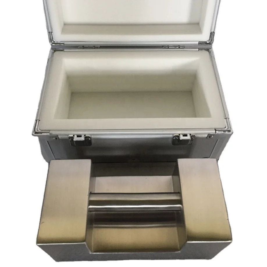 

OIMl F1 F2 M1 Block test Weight 20kg Rectangular F1 in Stainless Steel With Hand Grip for Calibration Purpose