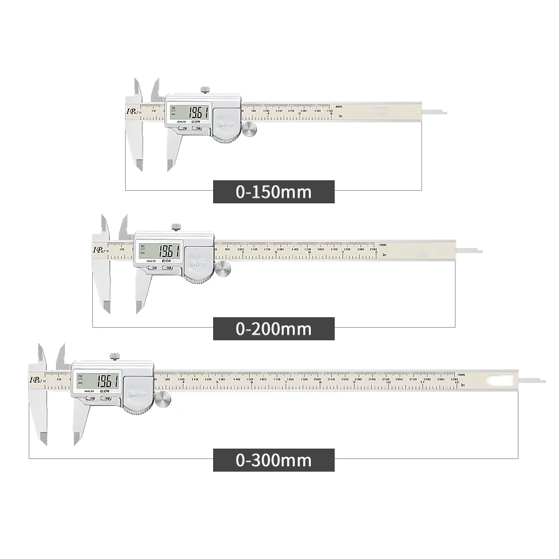 0-150 Mm Ip67 Waterdichte Digitale Nonius Schuifmaat Liniaal Nonius Remklauw Micrometer Digitale Remklauwen 0.01Mm Waterdicht En Anti Co