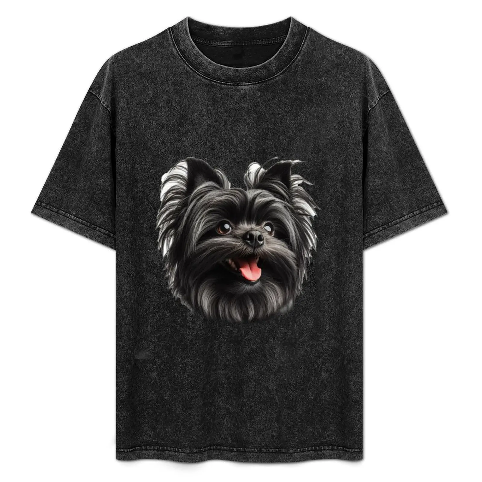 

Affenpinscher: dog mom cute pet. T-Shirt Soft Lightweight Cotton T-Shirt