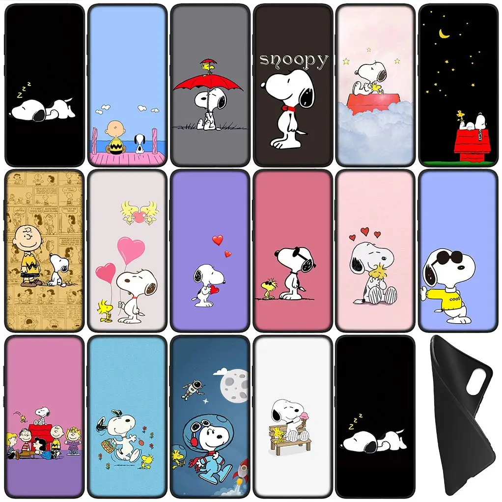 Cartoon S-Snoopys Dog Flexible Phone Cover Case for Huawei Nova 3i 3 5t 2i Mate 10 20 P20 P30 Pro 2 Lite Soft Coque