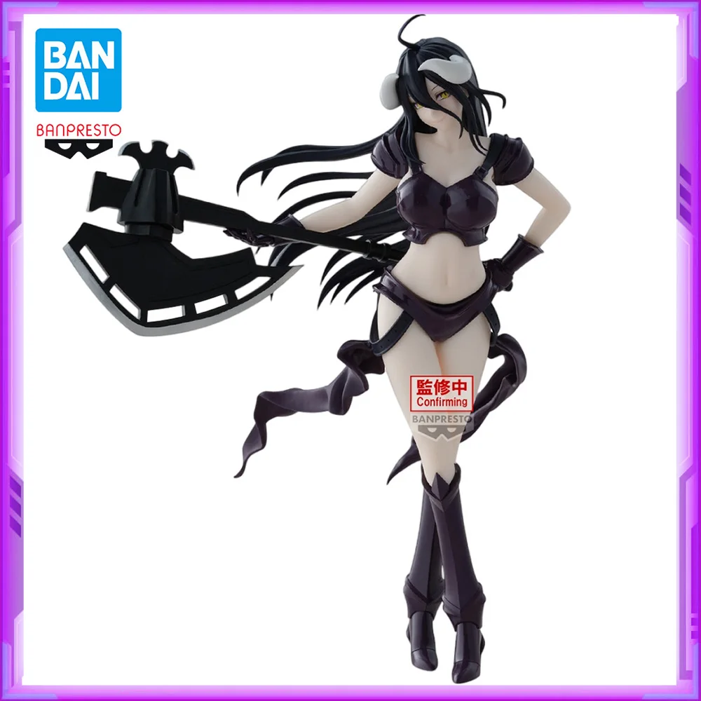 

In Stock Original BANPRESTO Overlord Albedo Relax time PVC Anime Figures Action Figure Model Toys Gift