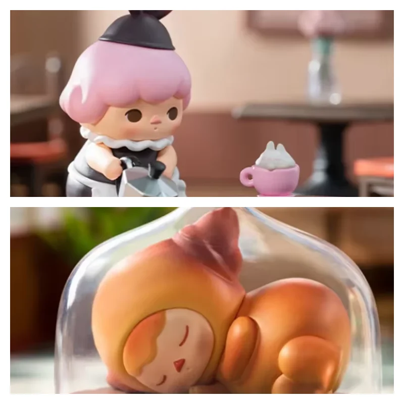 

Original Pucky Rabbit Cafe Series Blind Box Toys Kawaii Surprise Guess Bag Cute Doll Anime Figure Home Model for Girls Gift