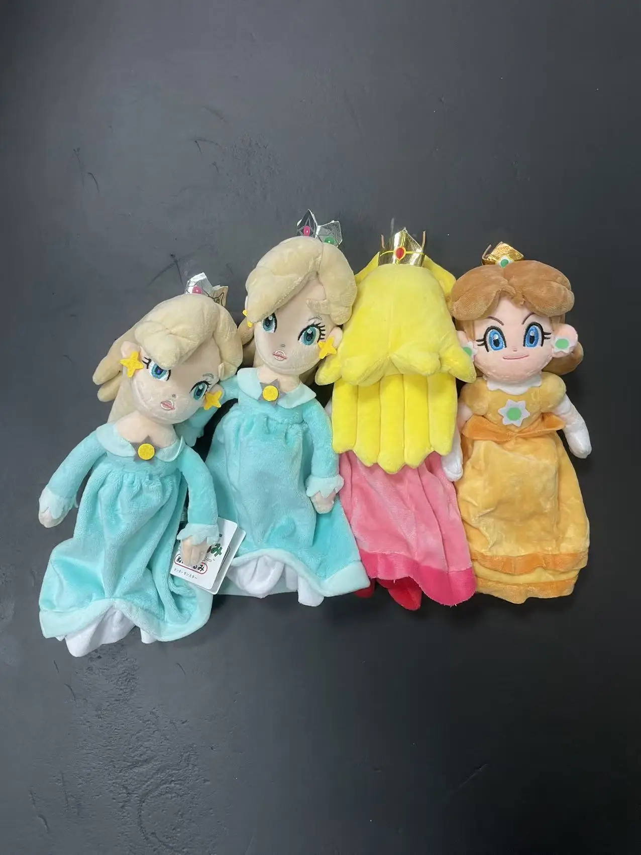 

26cm Super Soft Plush: Yellow/Blue Princess, Peach, Daisy - Anime Collectible Gift for Birthday & Holidays
