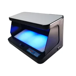 Portable Ultraviolet Purple Counterfeit Money Bill Detector Banknotes Cash Currency Desktop UV/WM/MG Money Checker billetes
