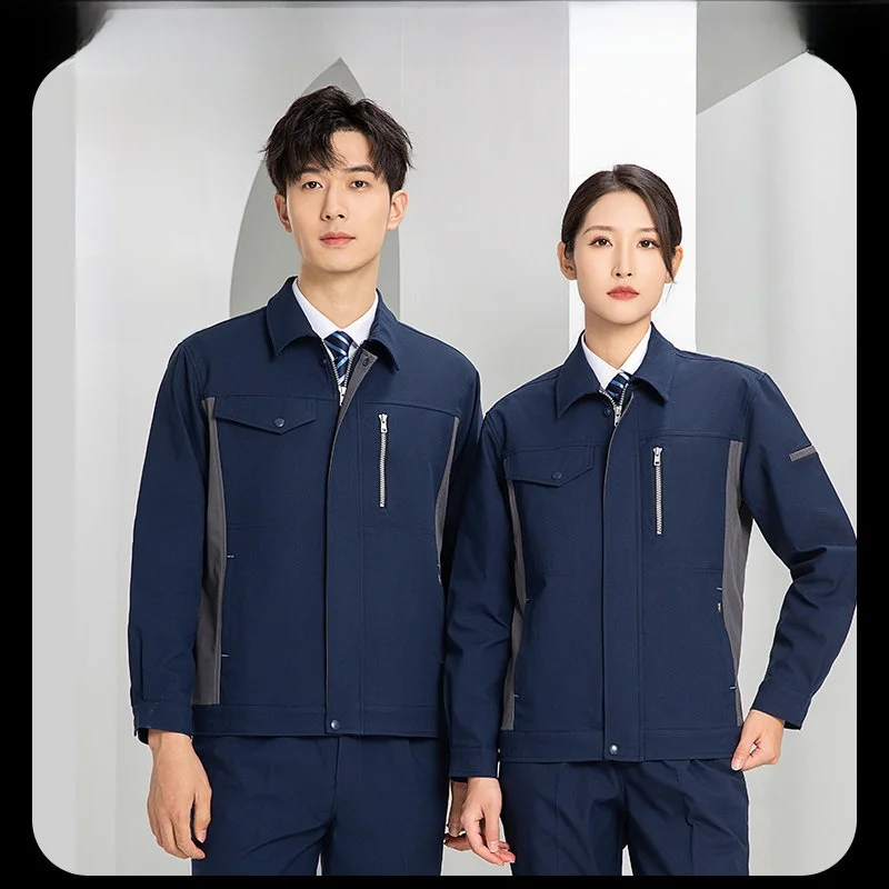 Variant: Navy blue suit