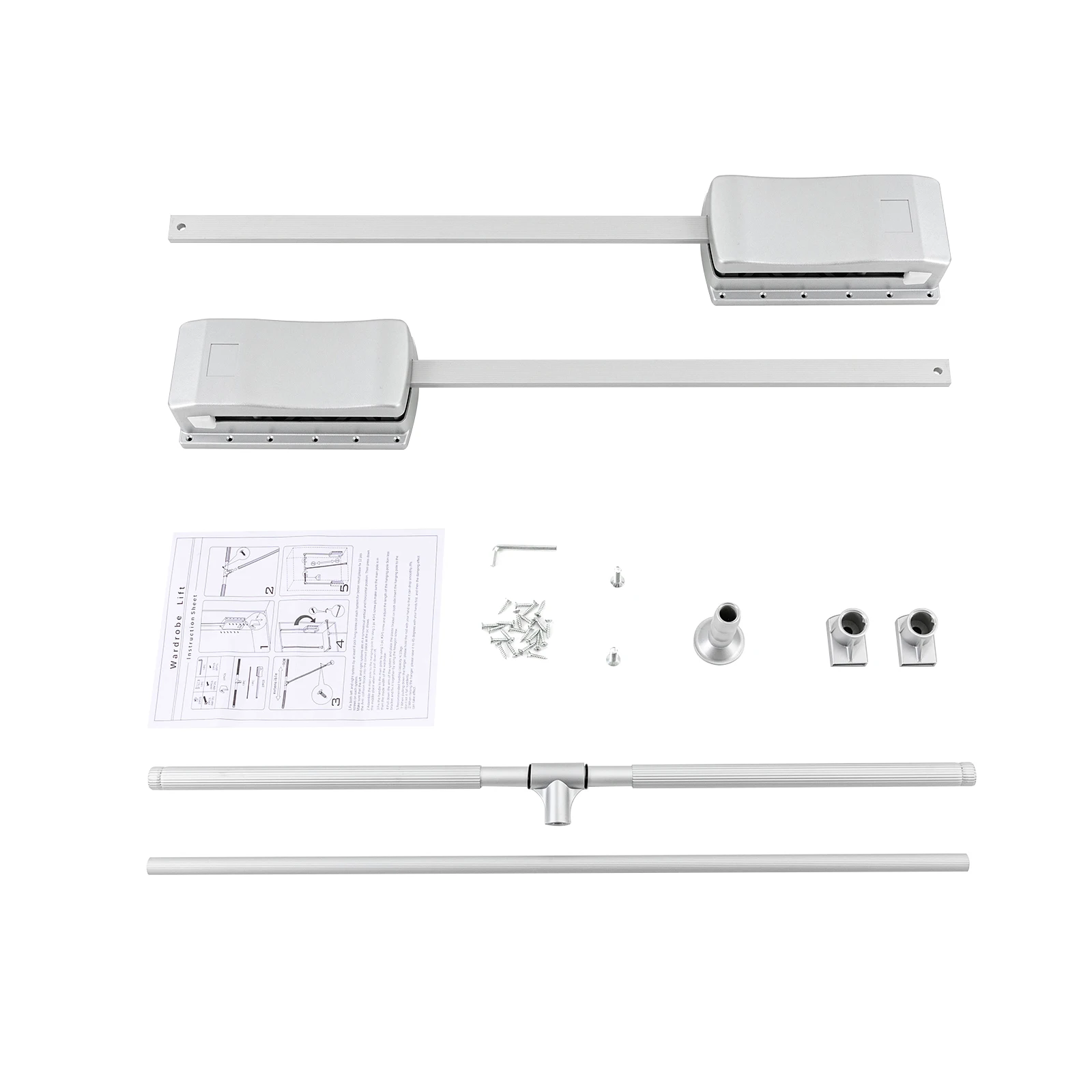 Elevating Hanging Rod Cloakroom Activity Hanging Rack Pull Down Hanging Rack Telescopic Hangers