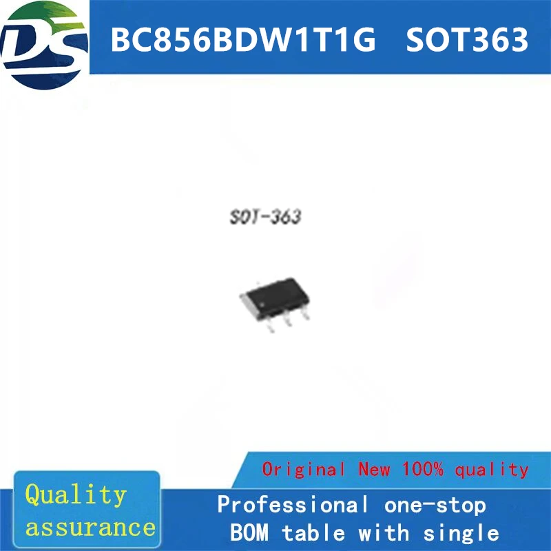50 PCS/LOTE      BC856BDW1T1G   SOT363   IN STOCK
