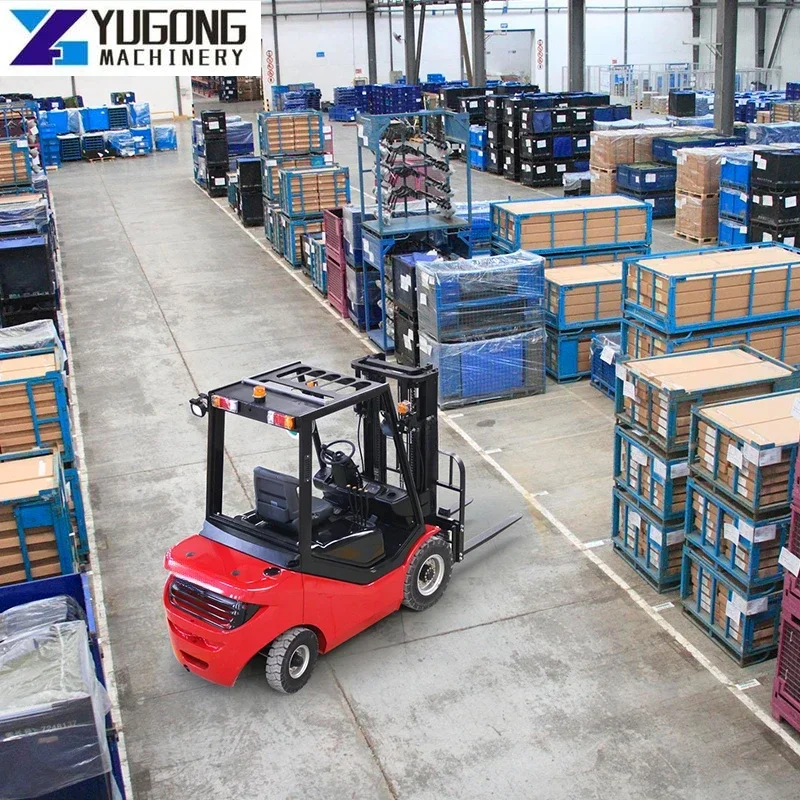 YG China Manufacture CE Certification 2.5 Ton 3.5 Ton Forklifts Factory Price Warehouse Material Loading Diesel Forklift Trucks