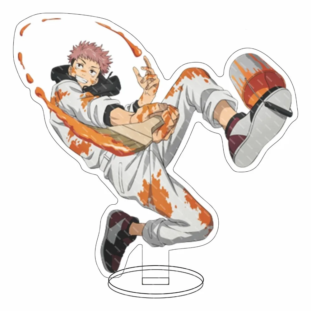 Anime Jujutsu Kaisen Itadori Yuji Gojo Satoru Kugisaki Nobara Zenin Maki Fushiguro Megumi 15cm Acrylic Stand Desktop Ornament