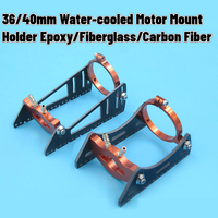 RC Boat 36/40mm Extended Length Water Cooling Motor Mount Holder Fixing Bracket Epoxy/Glass Fiber/Carbon Fiber Board