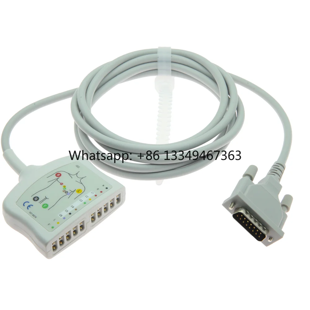 

wholesale Medical Accessories Compatible for AT2 10 Leads 2.5m Trunk Cable in stock