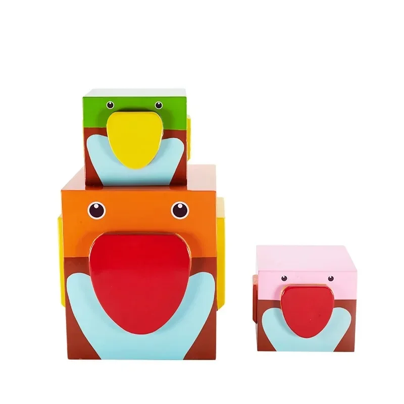 مقعد مقعد للأطفال برسوم كرتونية من الألياف الزجاجية، مقعد ربط على شكل مكعب روبيك، كرسي منطقة استراحة للأطفال #1