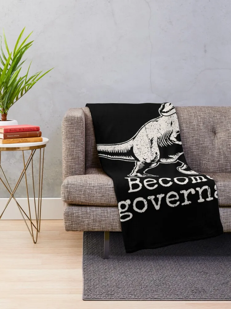 Become Ungovernable - Angry Trex Throw Blanket Polar Decorative Beds Sofa Blankets