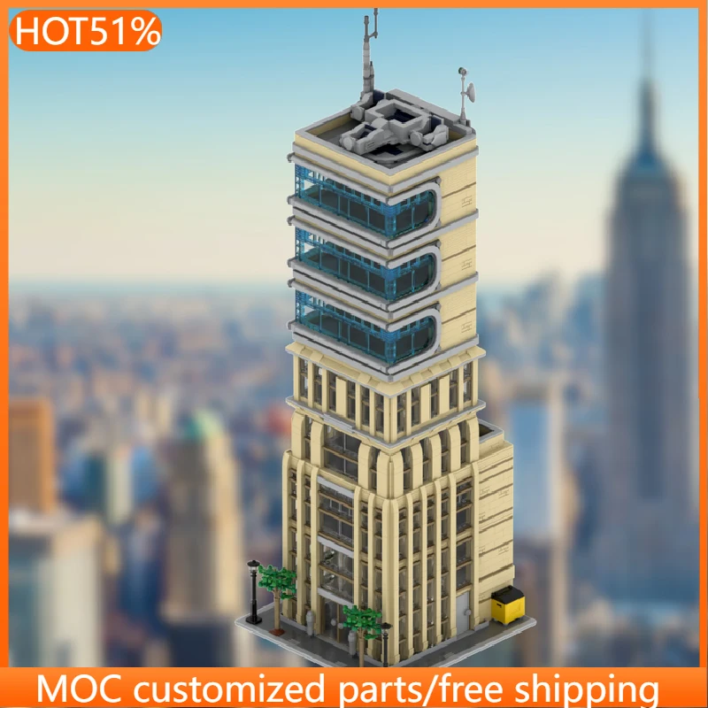

6010 PCS Construction Movie character Skyscraper MOC Customize Modular Building Block Creative Design DIY Boy Toy Birthday Gift