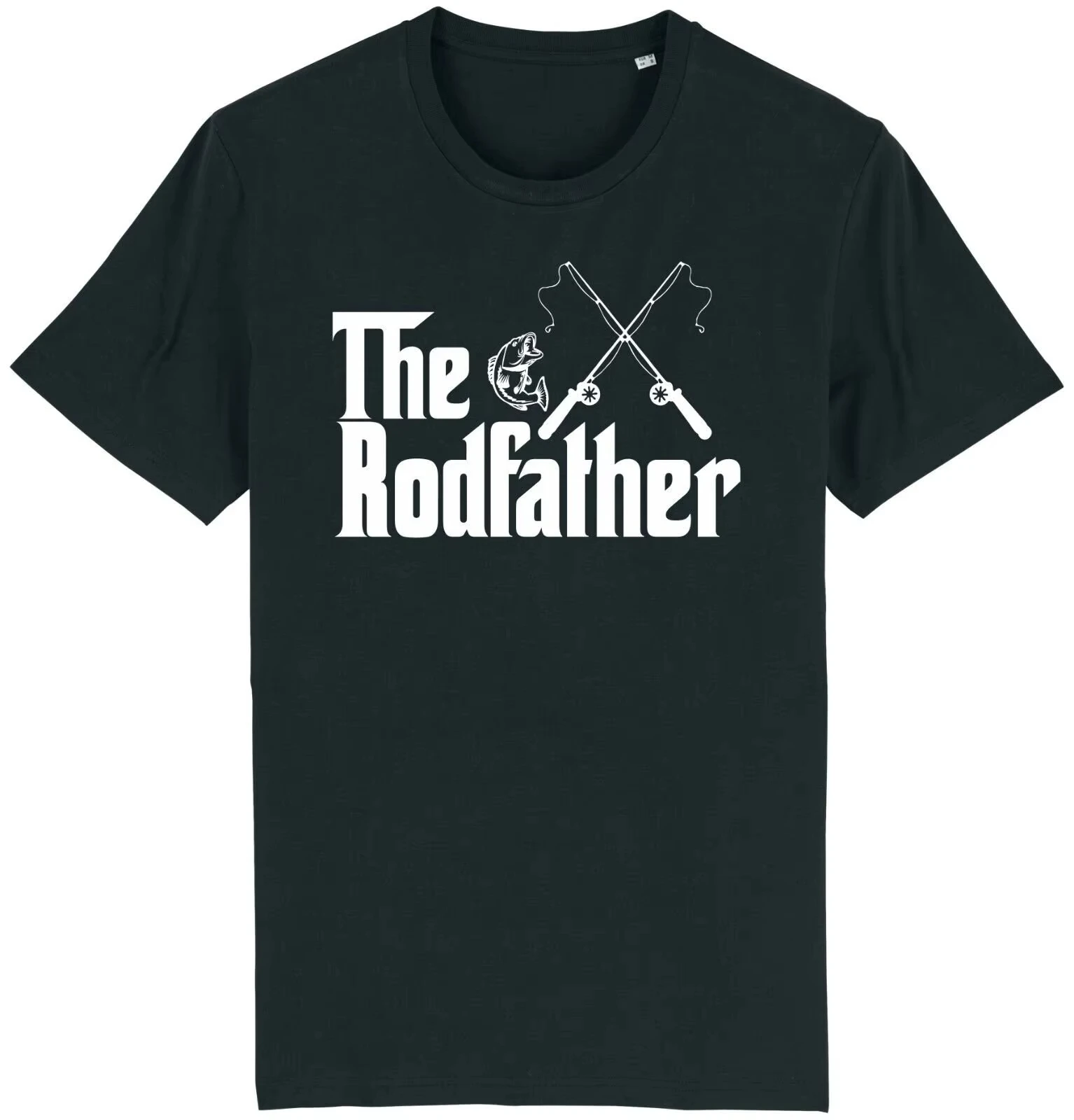 2026 Men's Fashion , Personalized, Casual The Rodfather T-shirt Funny Joke Fishing Gift Idea for Fisherman Angler Dad
