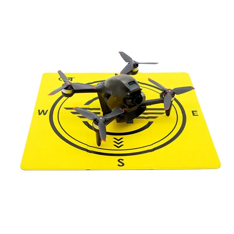 Y47A Drone Landing Pad 43cm Folding Coordinate Pad for DJI Avata 2 3 Pro Air 3 Aerial Photography Accessories