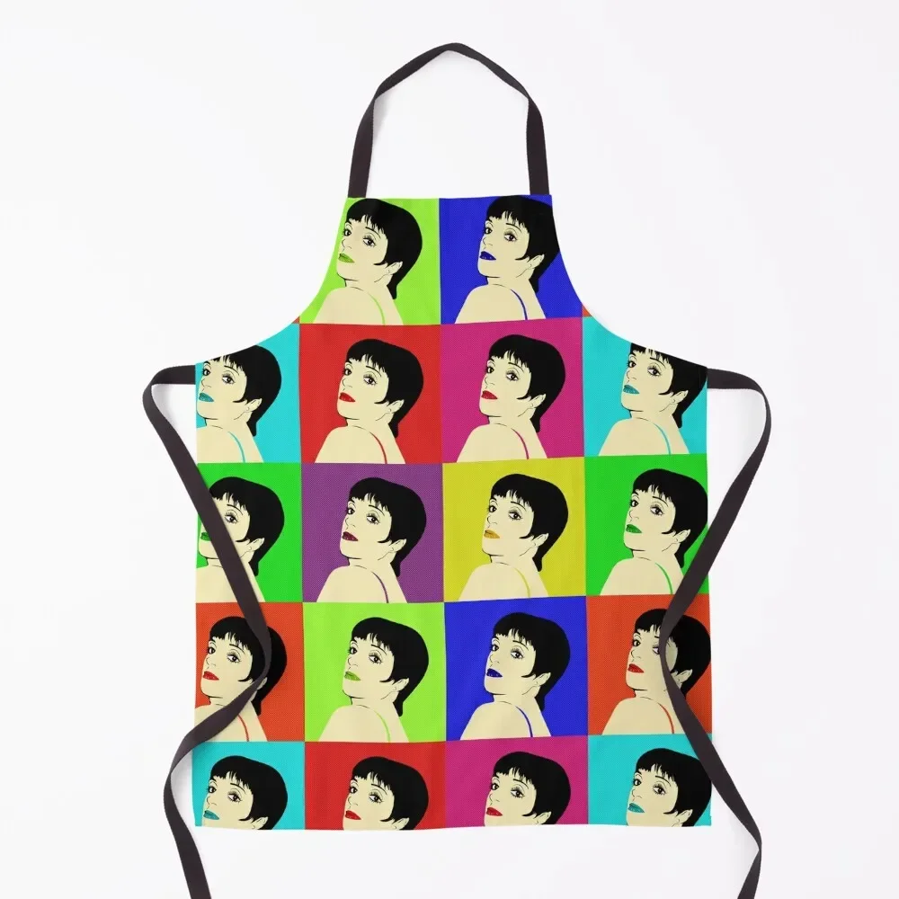 

Liza Minnelli Pop Art Apron Cute Kitchen Womens Dresses Apron