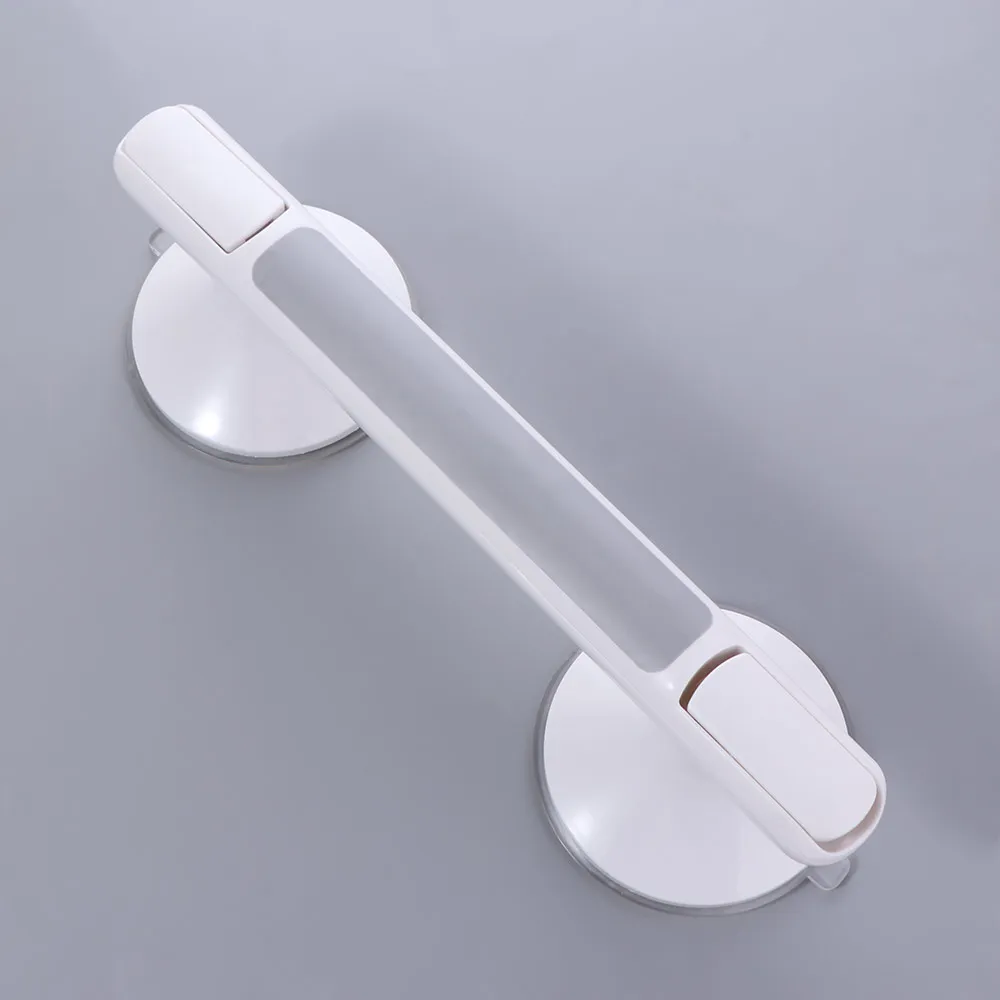 

Супер большие присоски Ручка для душа Нескользящие сверхзахватные поручни для ванной комнаты Безопасность Высокая несущая способность Барьерные поручни