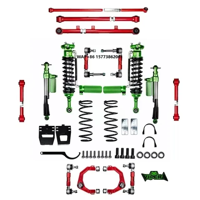 

TANK500 Single-Circuit Bidirectional Nitrogen Shock Absorber 2-3.5" Lift Kit Body Control Protects Parts Color Custom