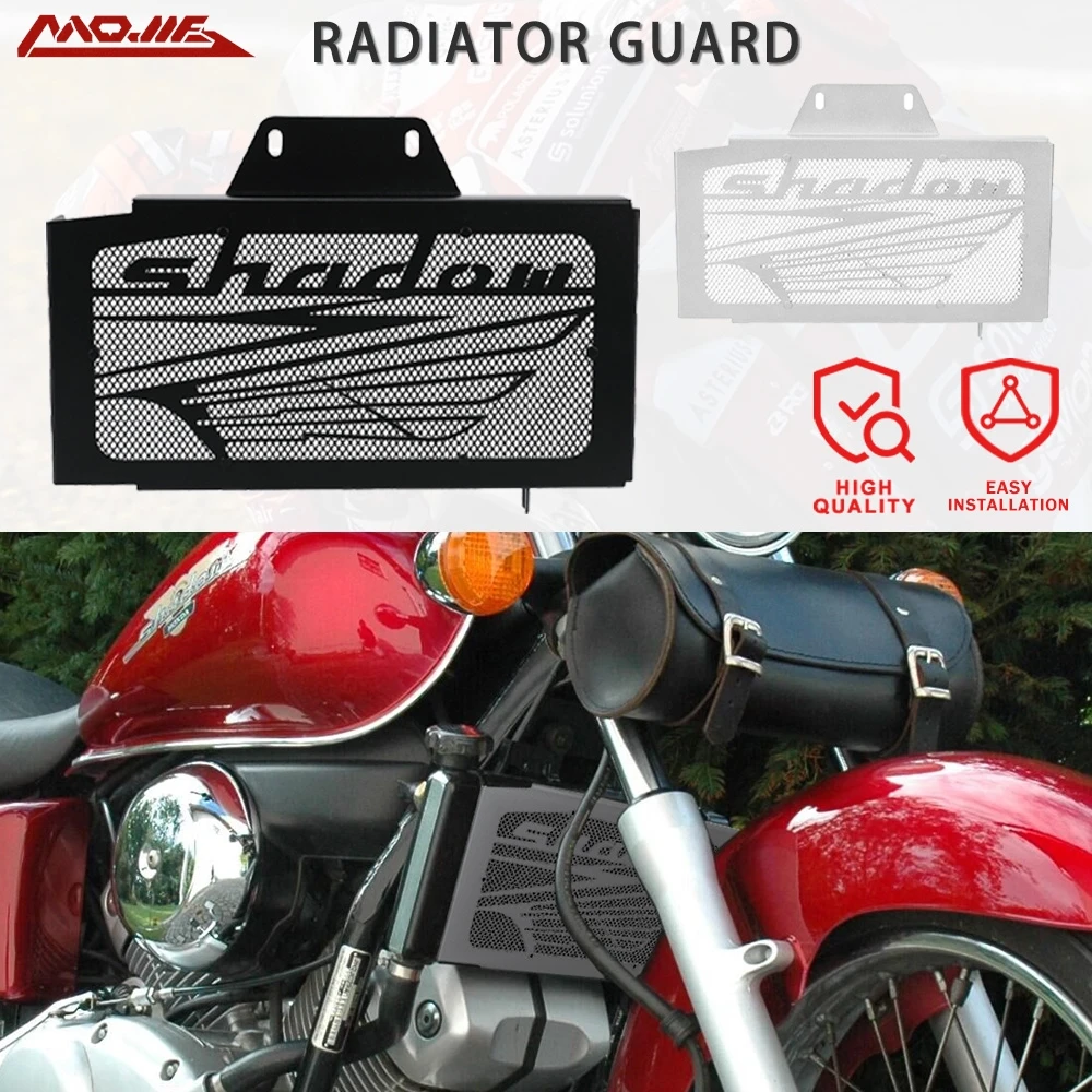 

Для Honda VT 125 Shadow 1999-2007 2006 2005 2004 защита масляного радиатора мотоцикла Shadow 125, защита решетки радиатора