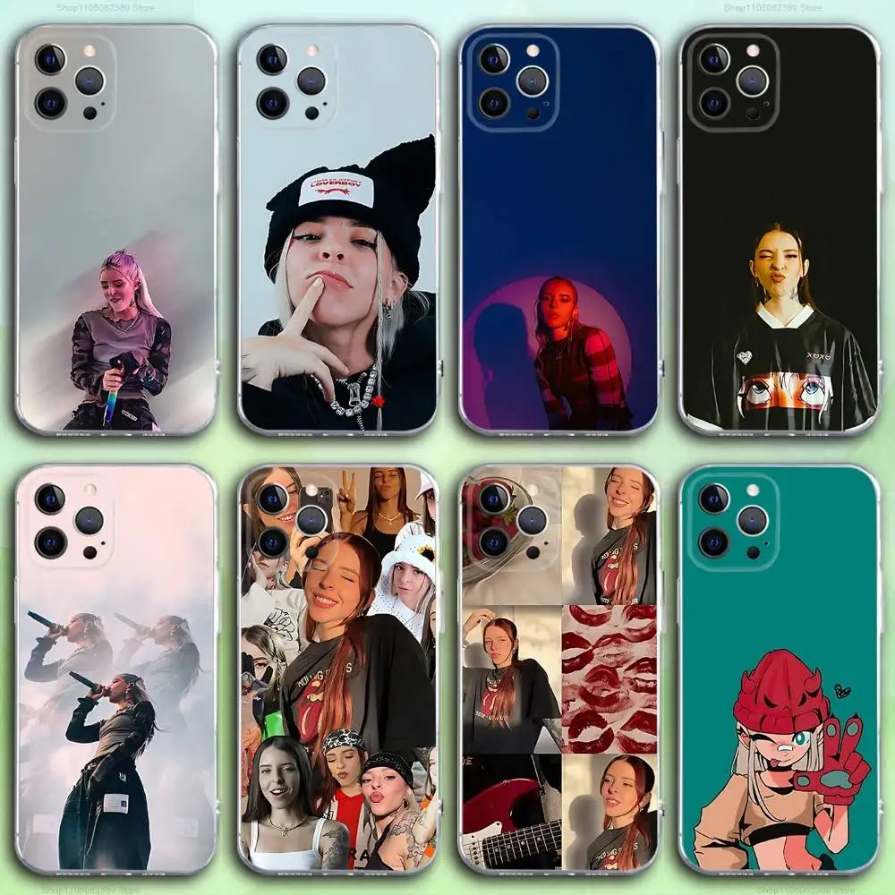 

Y-Young Rapper M-Miko Phone Case For iPhone 16,15,14,13,12,11 Pro,Max,Plus,X,XS,XR,SE4,E Mini Transparent Soft Cover