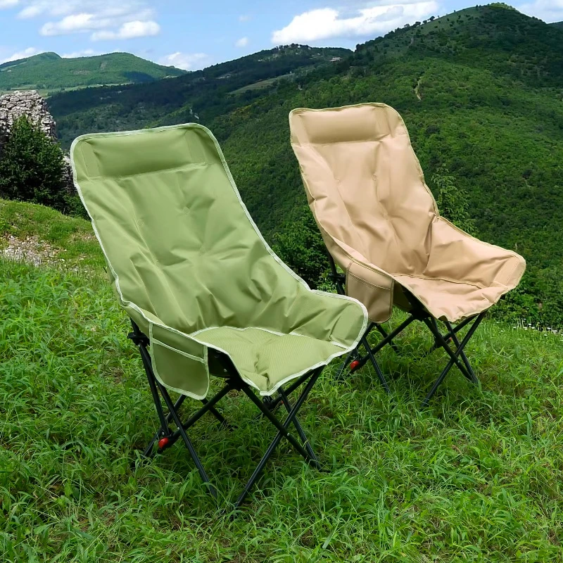 

Recliner Lightweight Camping Chair Folding Outdoor Supplies Camping Chair Relaxing Travel Cadeira De Acampamento Camping Gear