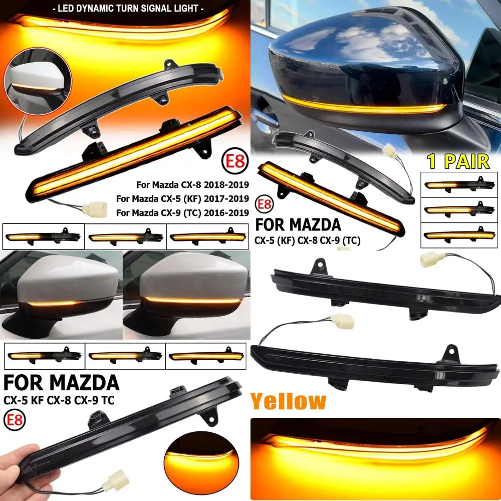 

Последовательный светодиодный указатель поворота в сборе для Mazda CX-5 (2017-2018), CX-8 (2018-2019), CX-9 (2016-2019)