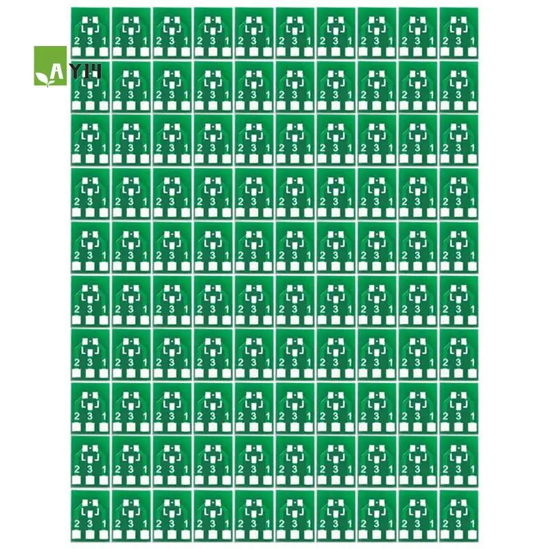 

AY14-SOT23 SOT23-3 Turn SIP3 Двусторонний SMD Turn To DIP SIP3 Адаптер-конвертер SOT SIP IC Socket PCB Board Diy Kit