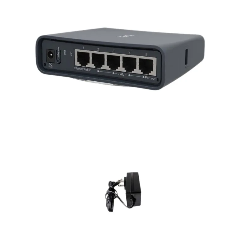 Mikrotik RB952Ui-5ac2nD (hAP ac Lite) ROS جهاز توجيه لاسلكي ثنائي النطاق نقطة وصول مزدوجة التيار 2.4/5 جيجا هرتز AP #1
