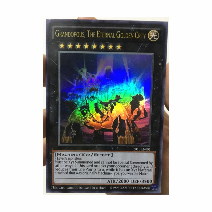 

Yu Gi Oh Grandopolis The Eternal Golden City YCSW 2014 Prize English DIY Toys Hobbies Collectibles Game Collection Anime Cards