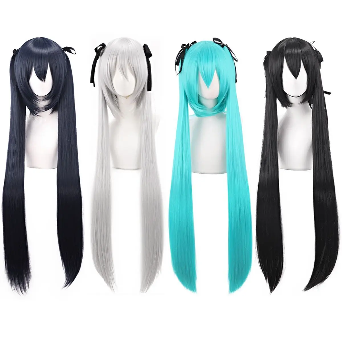 ドリフティングホーム-コスプレウィッグ-ボーカロイド-ミク-グリーン-ブラック-ブルー-シルバー-ライト-ミュージック-ガール-ショートヘア-アニメ-コスチューム-アクセサリー-在庫あり