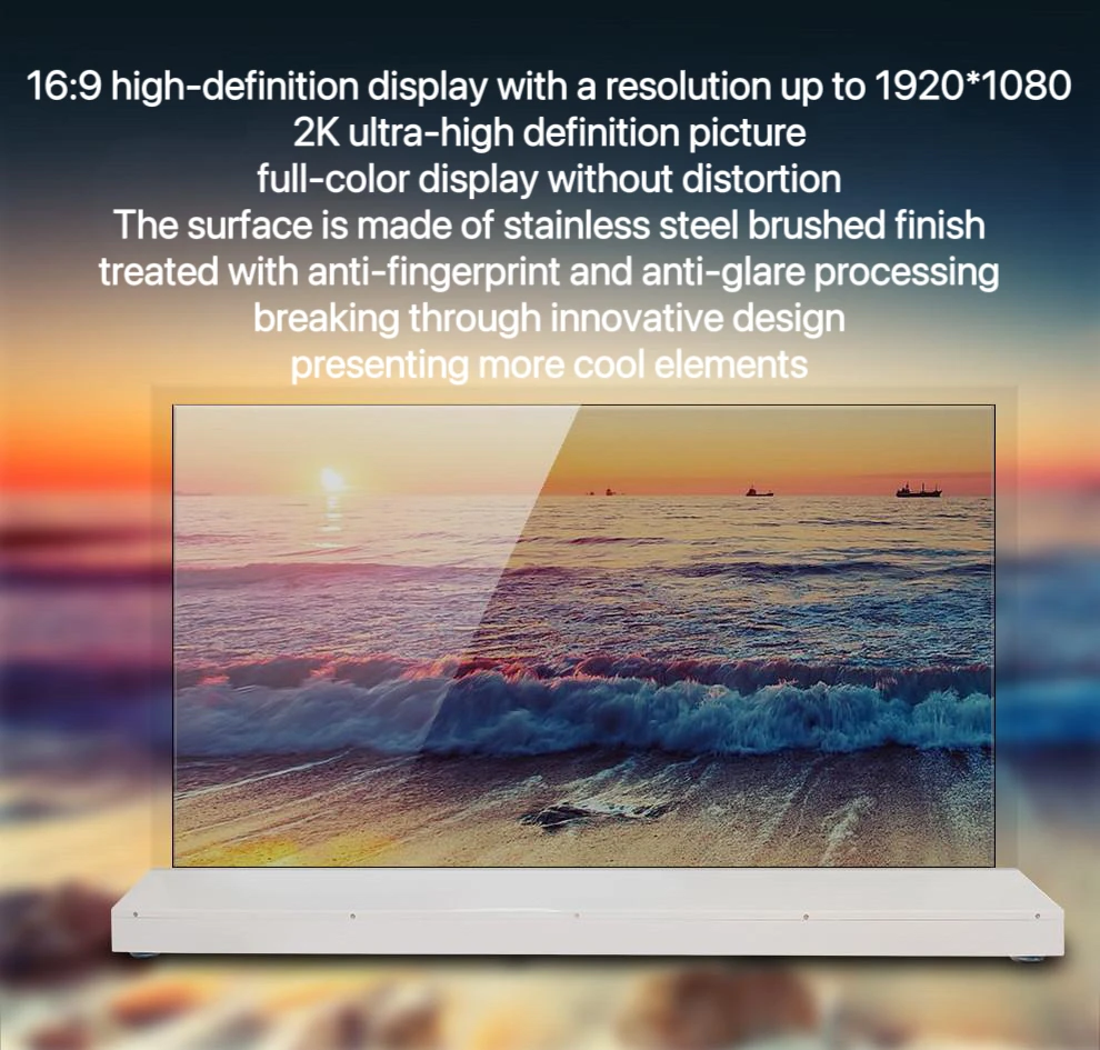 Factory Direct OLED Transparent Display, Ultra-clear Transparent LCD Display, Intelligent Digital Signage Advertising Screen