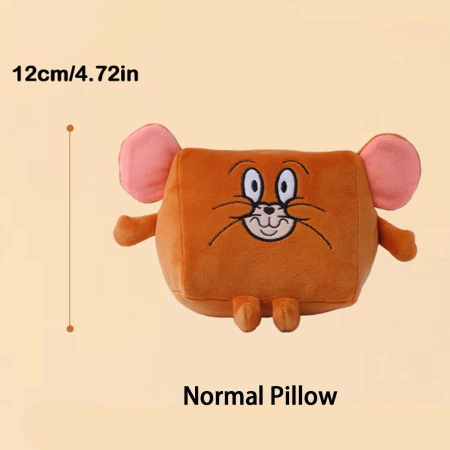 재미있고 귀여운 톰과 제리 봉제 인형은 휴대폰 거치대로 사용할 수 있는 변신 시리즈 귀여운 만화 캐릭터 봉제 인형입니다.