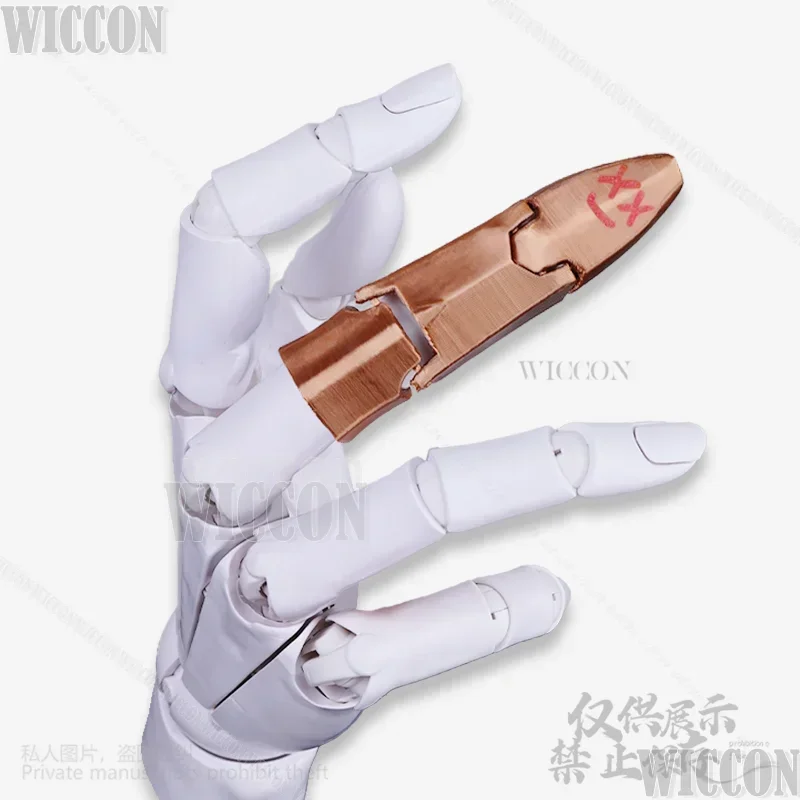 Jinx Finger Hot Anime Gioco LOL Arcane Costume Cosplay Copertura 3D Puntelli Per Adulti Halloween Accessori Di Natale Personalizzati Per Le Ragazze