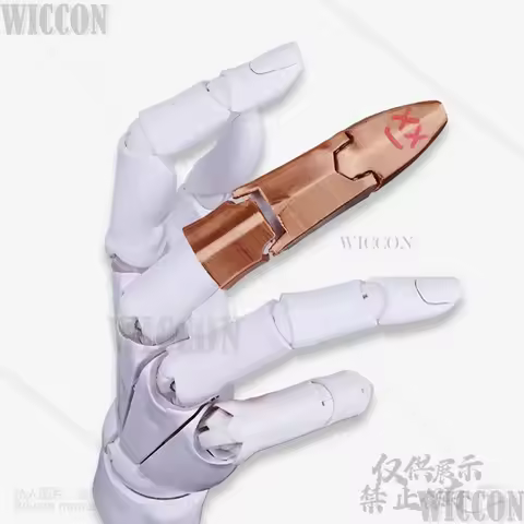 Jinx Finger Hot Anime Game LOL Arcane Cosplay Costume Cover 3D Props Adult Halloween Christmas Accessories Customized For Girls