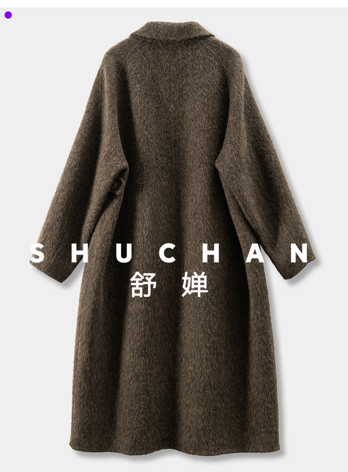 Luxury Is Luxury D Li 1W + Suli Alpaca + Wool Reversible Wool Coat Jacket Women's 15J3 Coats and Jackets Women