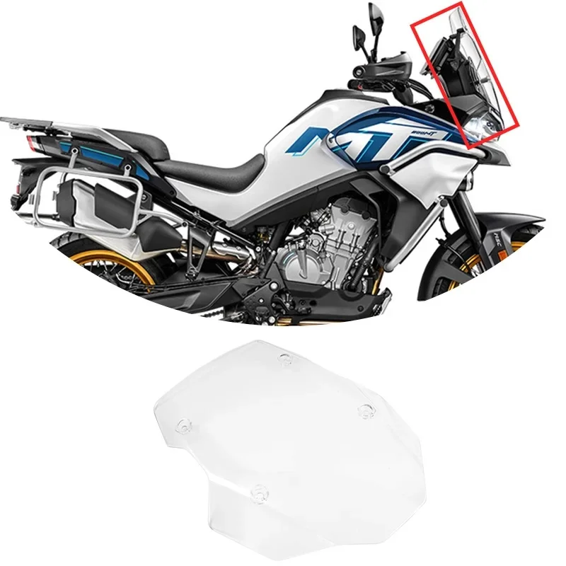 For CFMOTO 800MT Windshield Moto Parts Wind Screen Wind Deflector 800 MT MT800 CF800MT CF800-5 Motorcycle Accessories