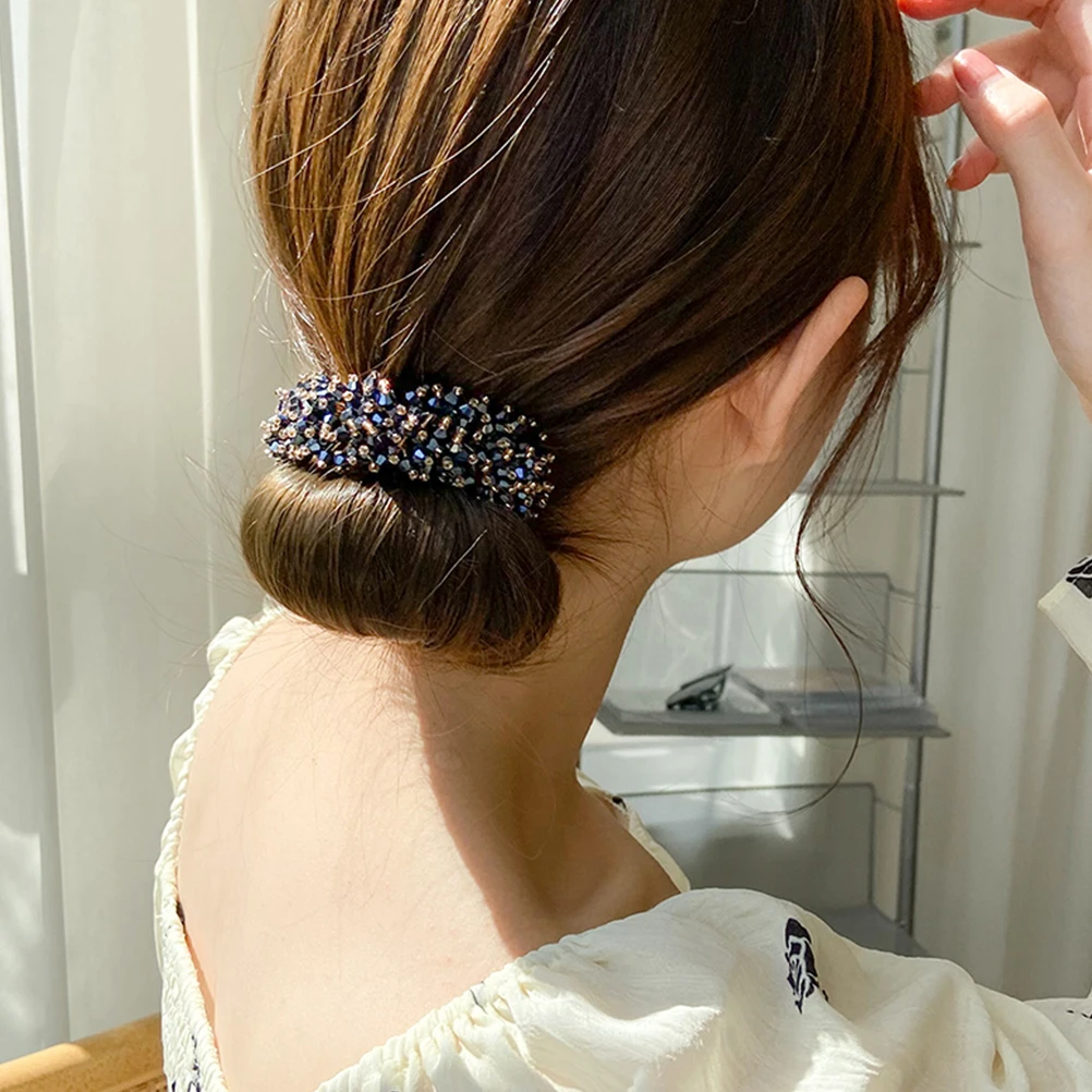 

Donut Hairpin Donuts Ponytail Stick Vintage Hairstyle Bun Maker Miss