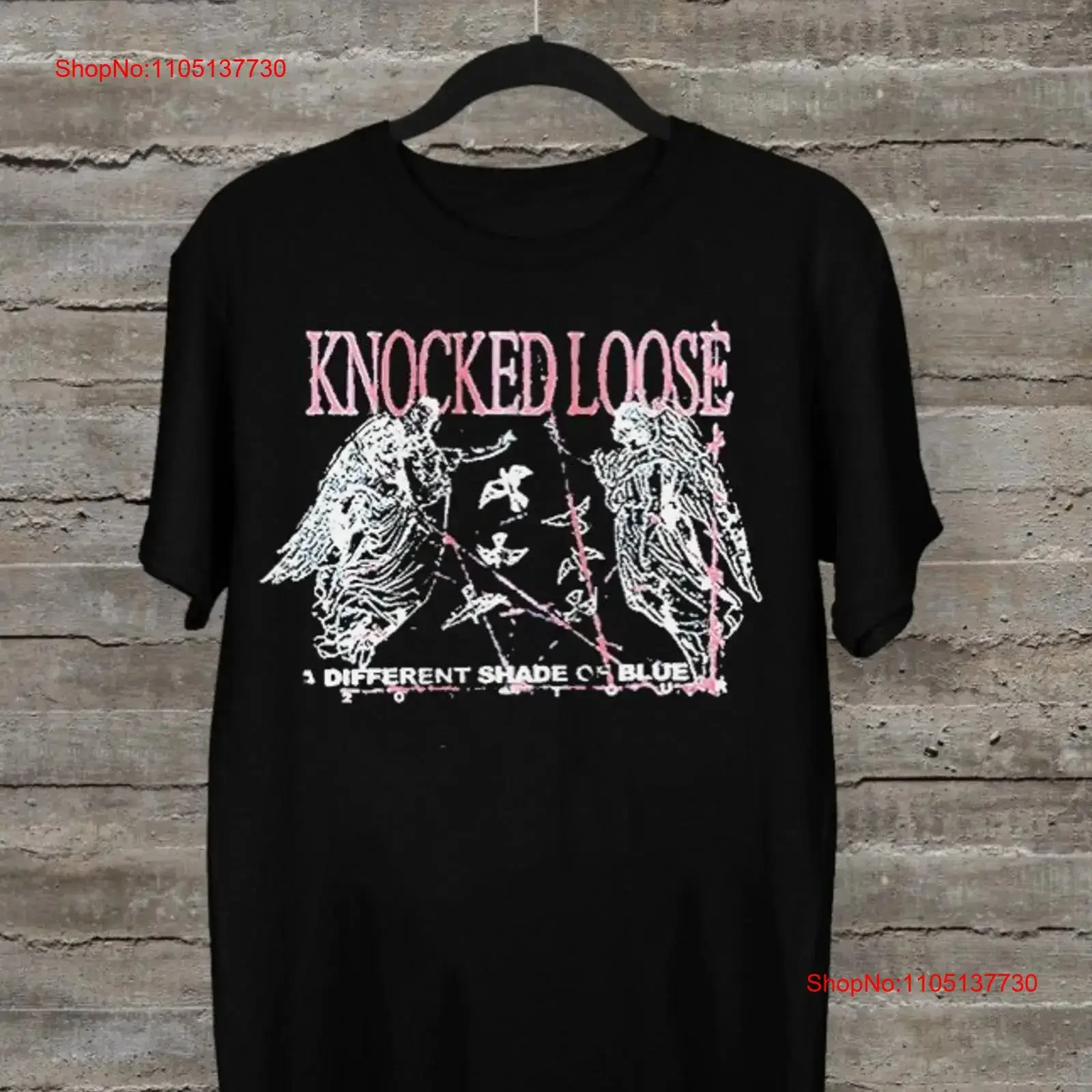 Knocked Loose Band  Cotton Black All Size T Shirt vintage Washed Unisex Versatile Comfortable Stretched homme Casual Soft
