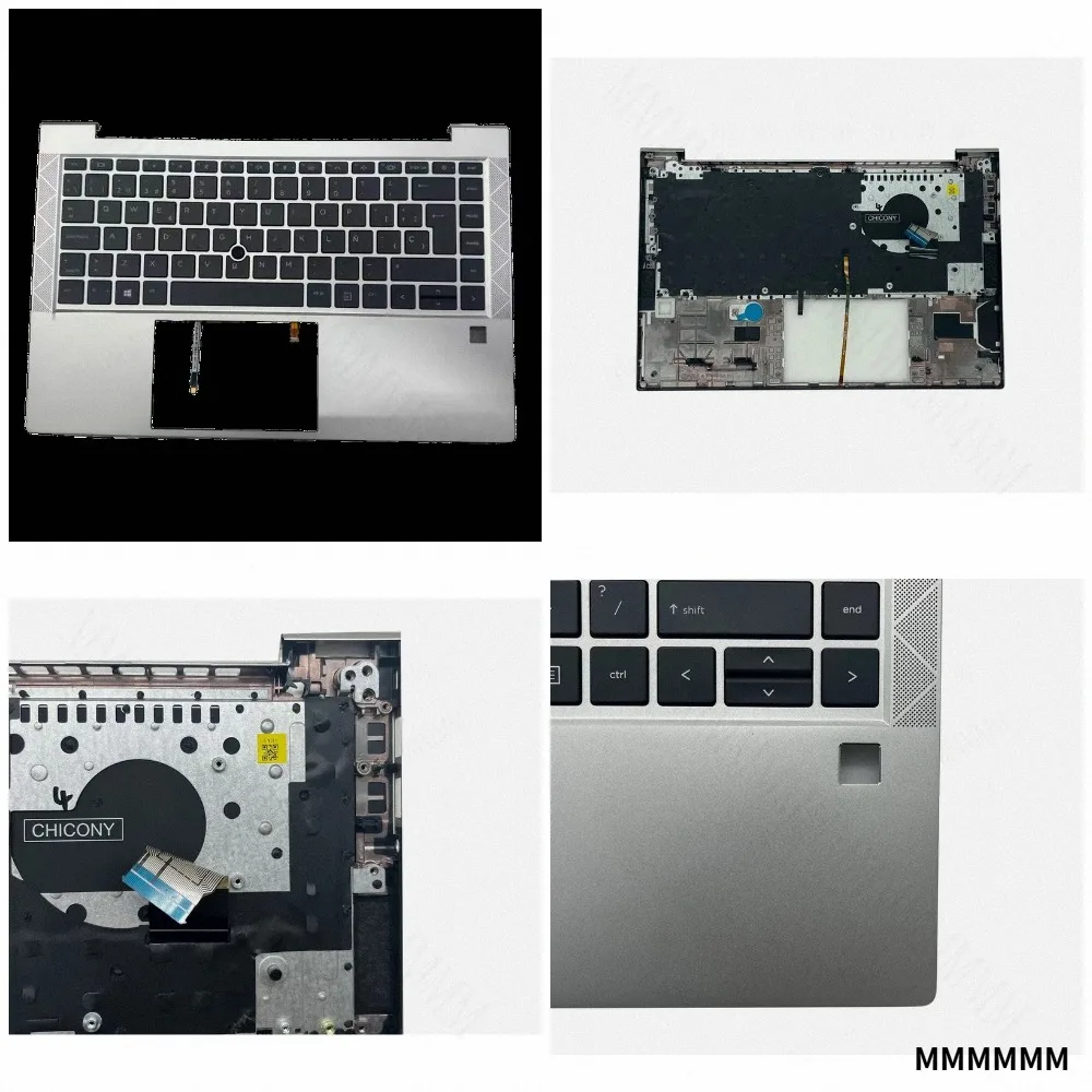 TT Latin M36312-161 for HP EliteBook 840 G8 Palmrest Keyboard Bezel Protective Cover Spanish LAS