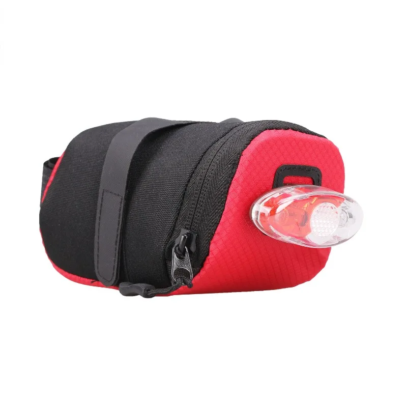 Bike Saddle Bag Lightweight Under Seat Storage Bag Durable Portable Cycling Seat Pack for Mountain Road Bicycle Storage Pouch