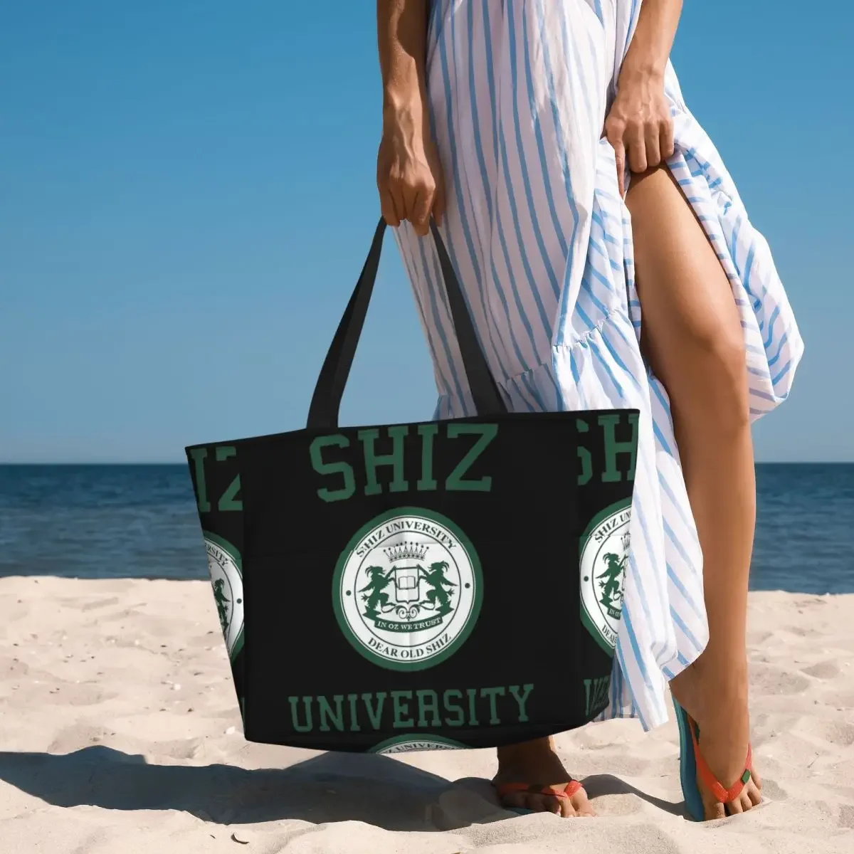Shiz University Design Beach Tote Bag Sport Gym Yoga Duffle Large Tote Bag Women Travel Bag Fitness bag