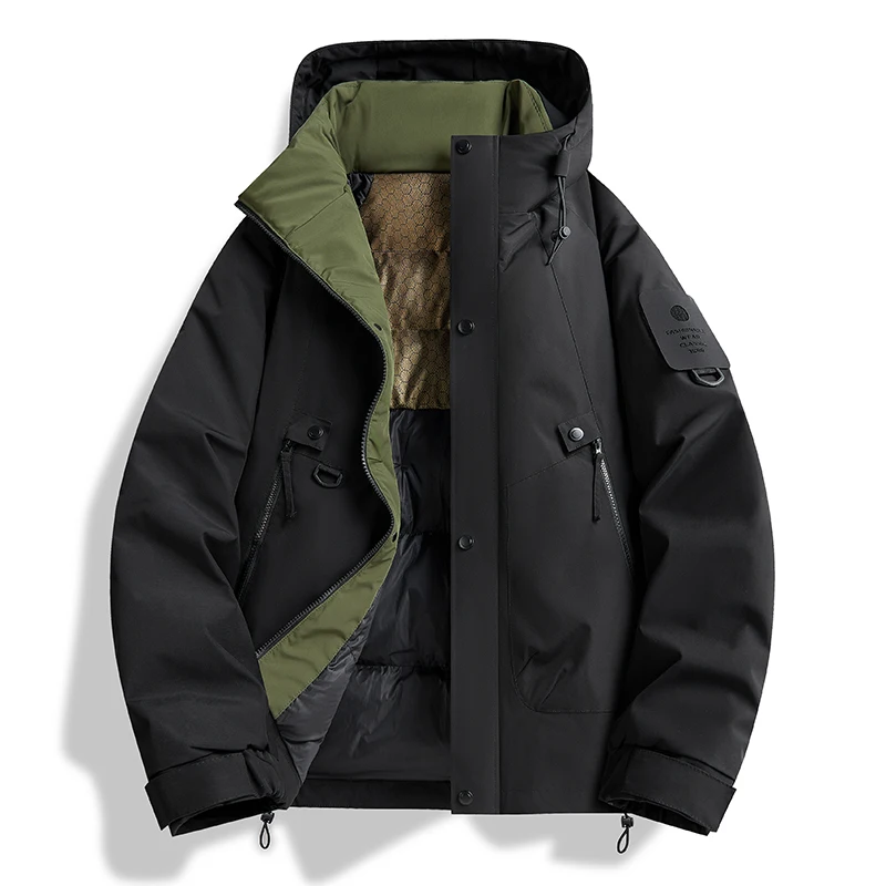 

Active Unisex Cotton Blend Track Jacket, Lightweight Warm-Up Top for Sports and Casual Streetwear Fashion Waterproof Outwear