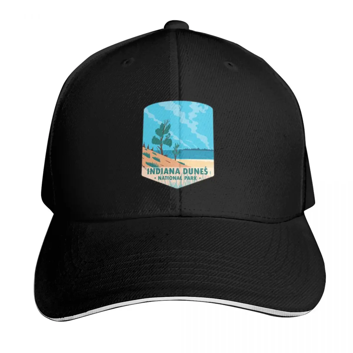 

Indiana Dunes National Park Baseball Cap Beach Bag Hat Man Luxury custom Hat Hats For Men Women's